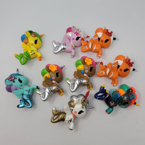 Tokidoki mermicorno bundle lot of 9 - Picture 2 of 11